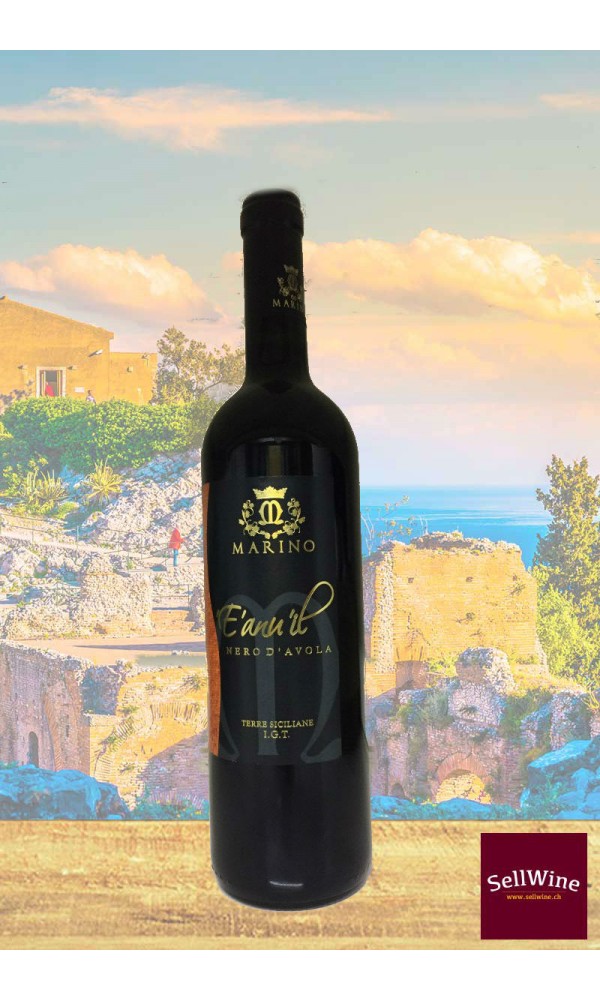 SellWine-Marino Vini E' anuil 'il Nero d'Avola Terre Siciliane IGT 2015