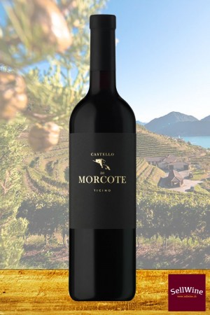 Tenuta CASTELLO DI MORCOTE Merlot vino rosso Ticino DOC Biologico 