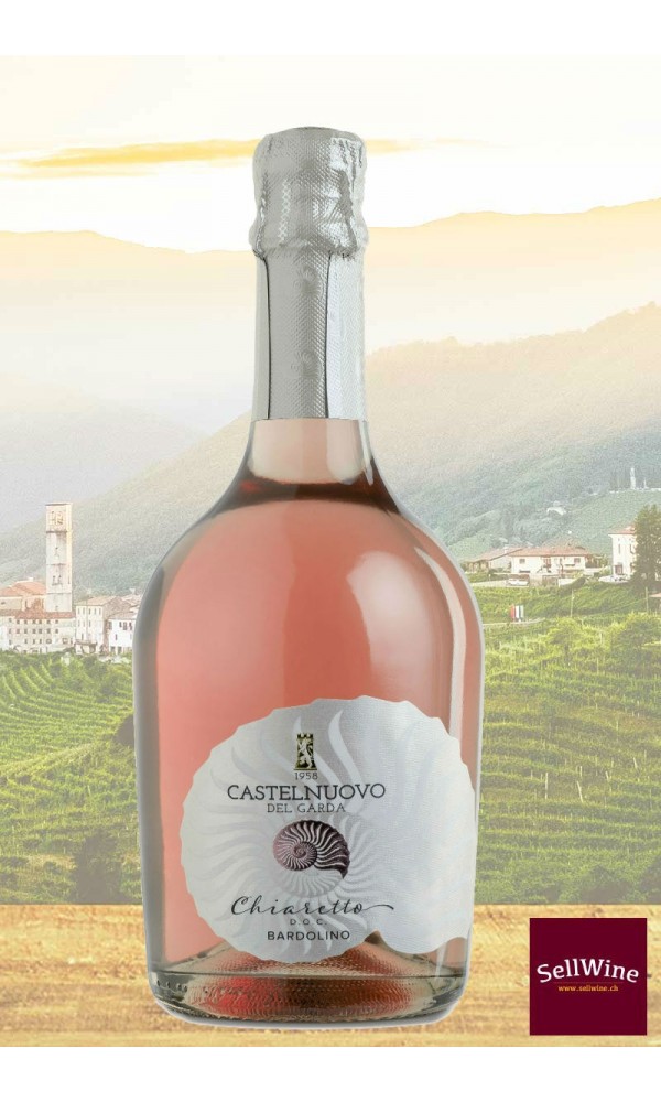 1002-1016_SellWine_Cantina Castelnuovo del Garda Chiaretto Bardolino DOC Vino Spumante Brut Rosè