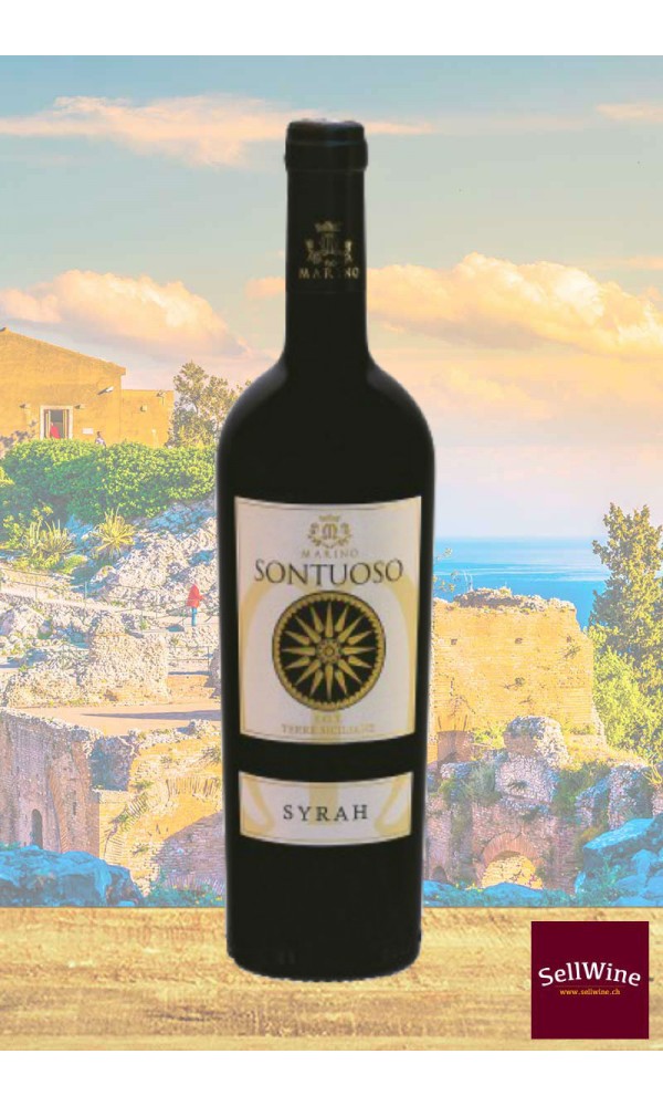 SellWine-Marino Vini Sontuoso Syrah Terre Siciliane IGT 2015 
