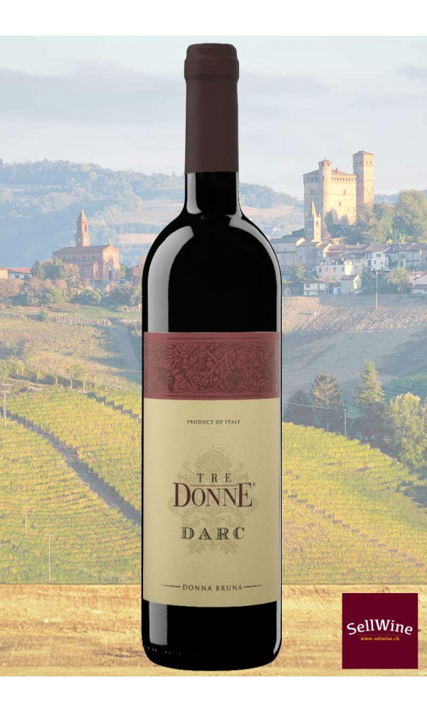 SellWine-Tre Donne DARC Vino Rosso Piemonte Donna Bruna