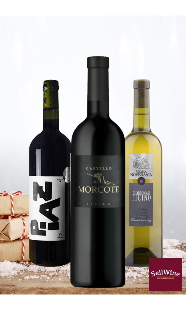wines selection from Ticino
