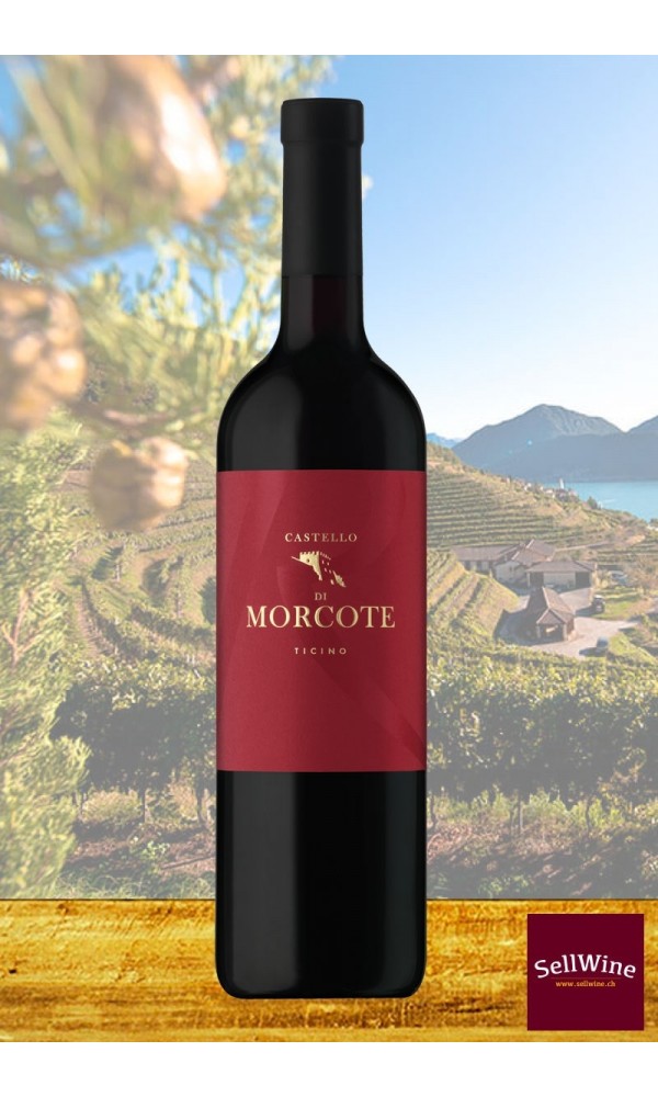 Tenuta CASTELLO DI MORCOTE RESERVE Merlot Organic Red Wine Ticino DOC 