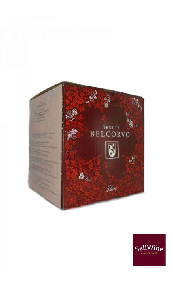 SellWine-Tenuta Belcorvo Bag in box "Rosso Pettirosso" 5 L -1