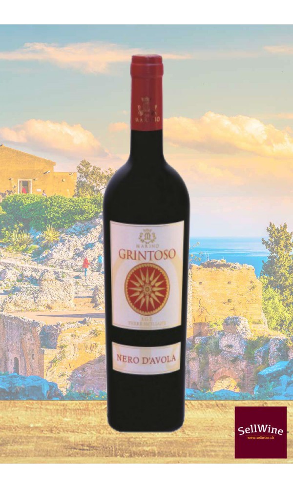 SellWine-Marino Vini Grintoso Nero d'Avola Terre Siciliane IGT 2015